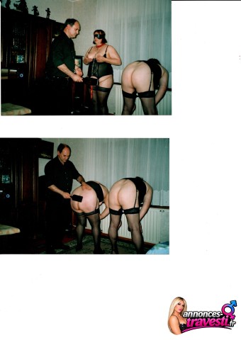 En haut une soirée BDSM chez moi avec des soumises et leurs maris ici Isa 
En bas une soirée BDSM chez moi avec  des soumises et leurs maris ici le plug anal