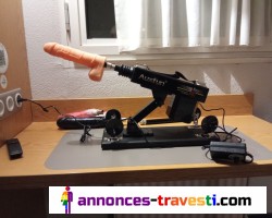 Sex machine défonceuse de culs de pute